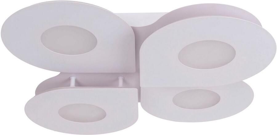 Näve Led-plafondlamp Smilla wit geheugen nachtlampje cct dimbaar met afstandsbediening (inclusief) (1 stuk) - Foto 9