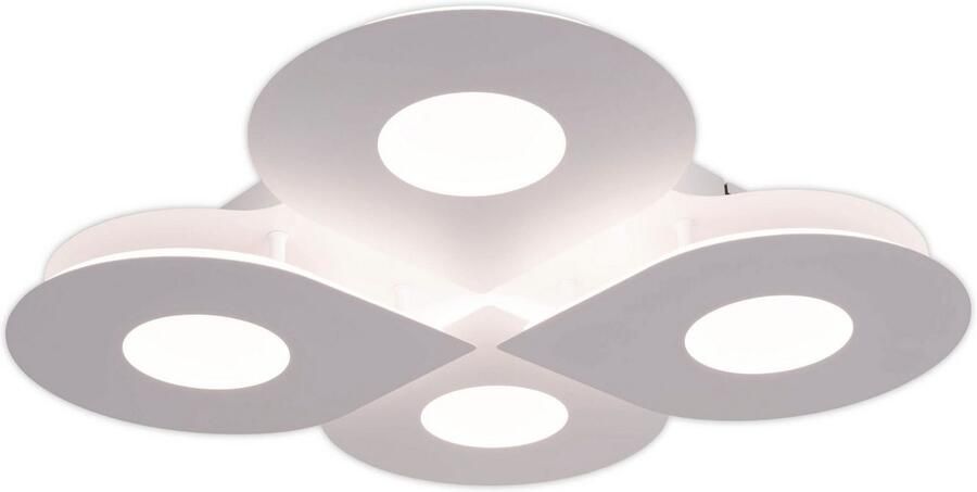 Näve Led-plafondlamp Smilla wit geheugen nachtlampje cct dimbaar met afstandsbediening (inclusief) (1 stuk) - Foto 6
