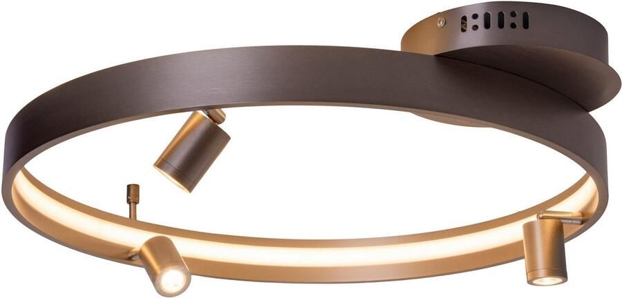 Näve Led-plafondlamp TRISTAN Plafondlamp warmwit L: 65 cm 37W staal-glans incl. trafo IP20 (1 stuk) - Foto 5