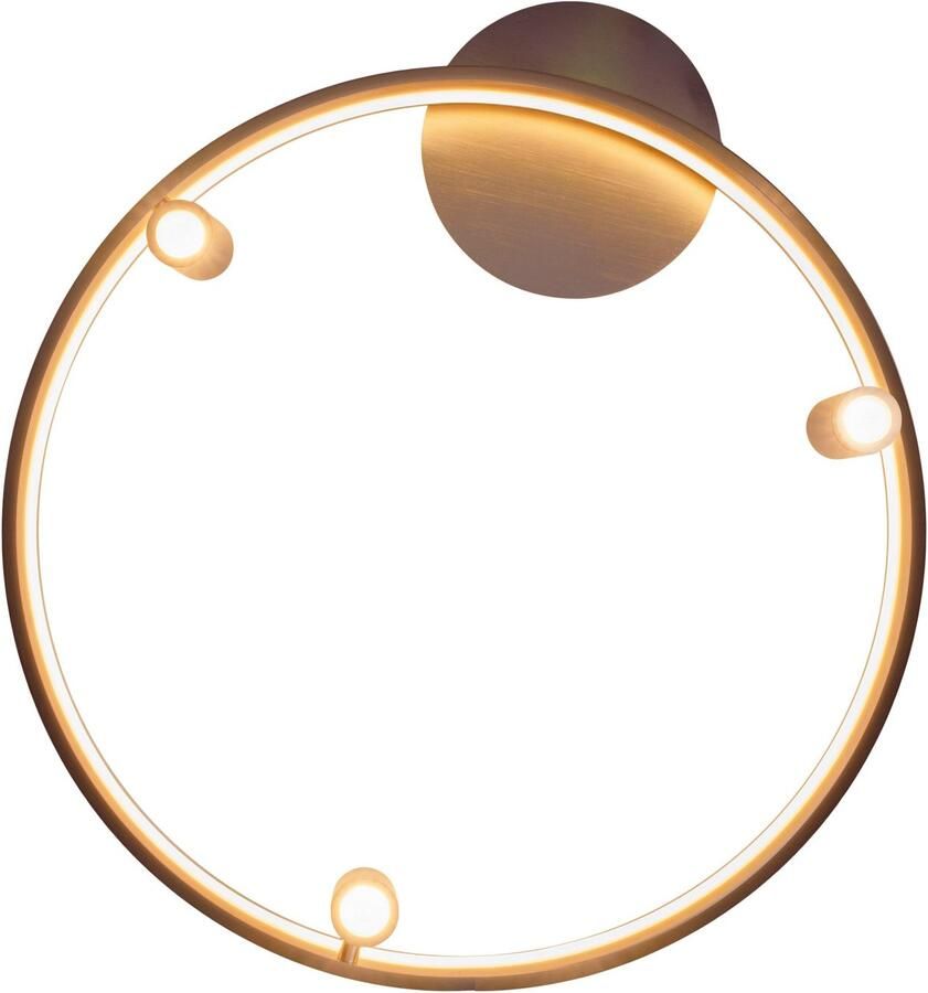 Näve Led-plafondlamp TRISTAN Plafondlamp warmwit L: 65 cm 37W staal-glans incl. trafo IP20 (1 stuk) - Foto 4