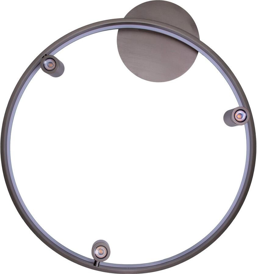 Näve Led-plafondlamp TRISTAN Plafondlamp warmwit L: 65 cm 37W staal-glans incl. trafo IP20 (1 stuk) - Foto 3