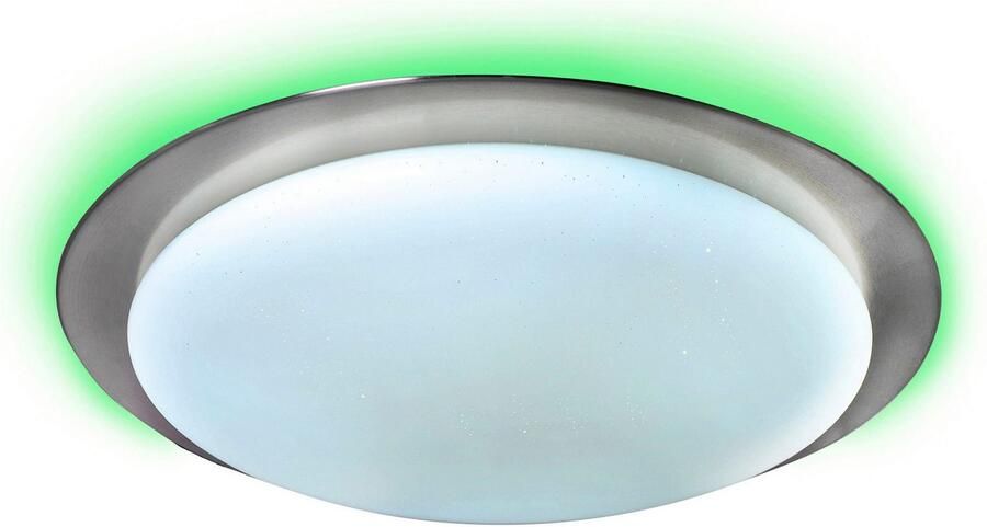 Näve Led-plafondlamp Turijn Lampenkap kristaleffect nachtlampje CCT RGB-frameverlichting dimbaar (1 stuk) - Foto 3