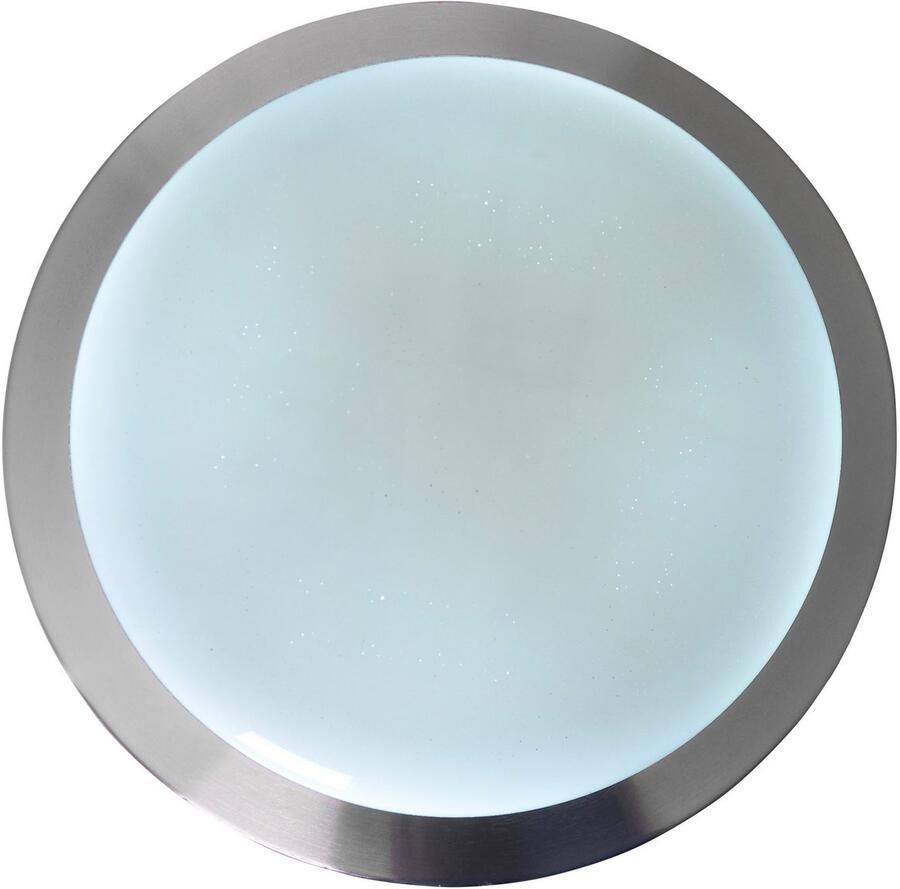 Näve Led-plafondlamp Turijn Lampenkap kristaleffect nachtlampje CCT RGB-frameverlichting dimbaar (1 stuk)