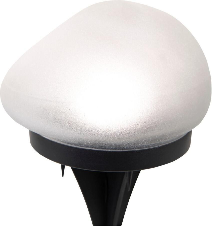 Näve Led-solarlamp Guri 2-delige set led tafellamp draadloos 36x10 5 cm antraciet (2 stuks) - Foto 2