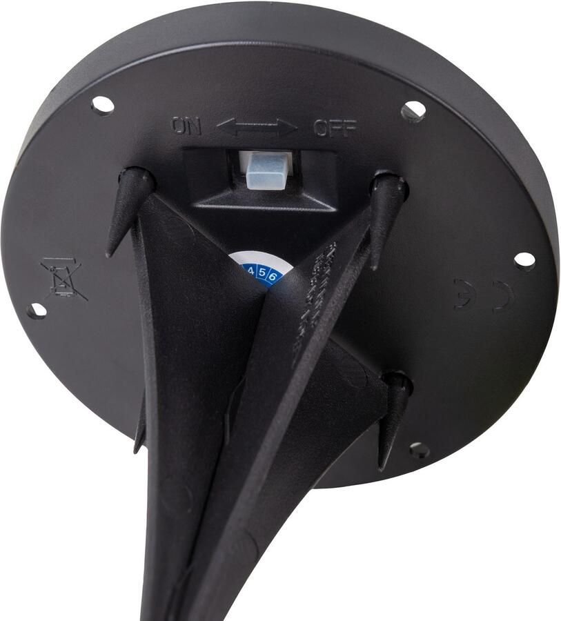 Näve Led-solarlamp Guri 2-delige set led tafellamp draadloos 36x10 5 cm antraciet (2 stuks) - Foto 3