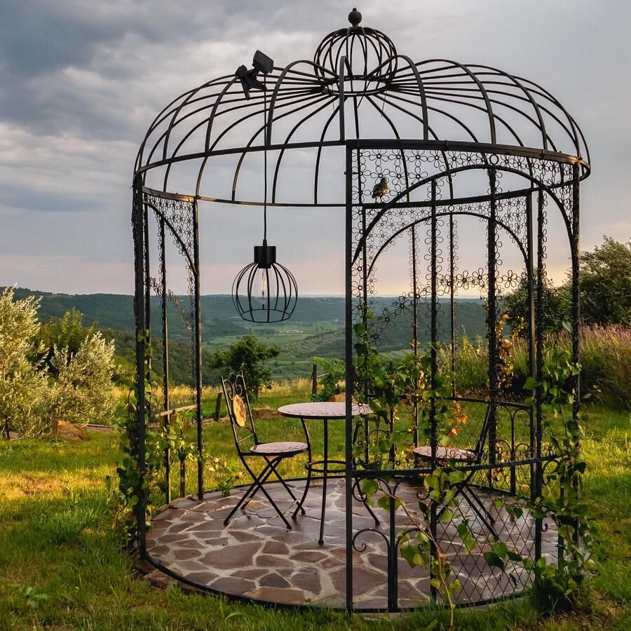 Näve Led-solarlamp Solar- hanglamp zwart "GRID" (1 stuk)