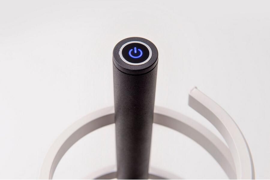 Näve Led-tafellamp Belleza in 3 standen dimbaar met een touch-schakelaar efficiëntieklasse: g zwart (1 stuk)