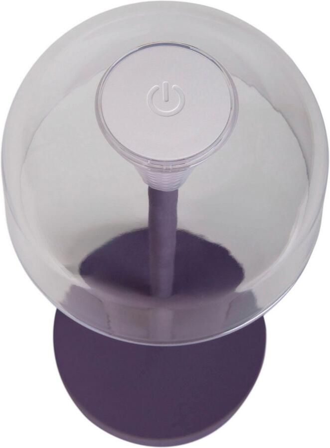 Näve Led-tafellamp Gomba 18 5 cm 2-delig set oplaadbaar usb-kabel geheugenfunctie traploos dimbaar (2 stuks) - Foto 2