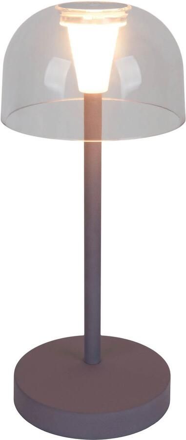 Näve Led-tafellamp Gomba 18 5 cm 2-delig set oplaadbaar usb-kabel geheugenfunctie traploos dimbaar (2 stuks) - Foto 4