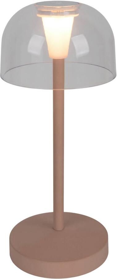 Näve Led-tafellamp Gomba 18 5 cm 2-delig set oplaadbaar usb-kabel geheugenfunctie traploos dimbaar (2 stuks) - Foto 4