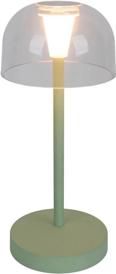 Näve Led-tafellamp Gomba 18 5 cm 2-delig set oplaadbaar usb-kabel geheugenfunctie traploos dimbaar (2 stuks) - Foto 4