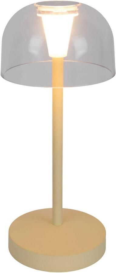 Näve Led-tafellamp Gomba 18 5 cm 2-delig set oplaadbaar usb-kabel geheugenfunctie traploos dimbaar (2 stuks) - Foto 4