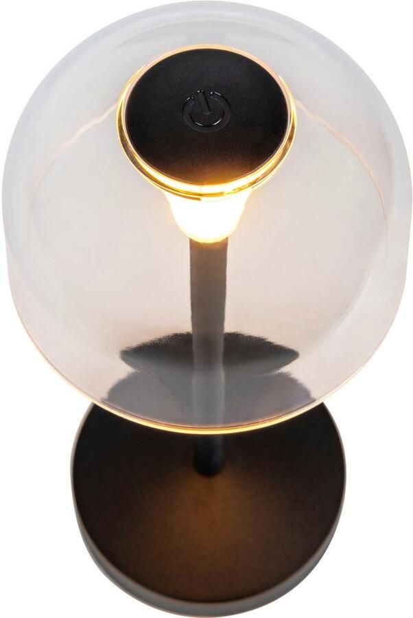 Näve Led-tafellamp Gomba 18 5 cm 2-delig set oplaadbaar usb-kabel geheugenfunctie traploos dimbaar (2 stuks) - Foto 2