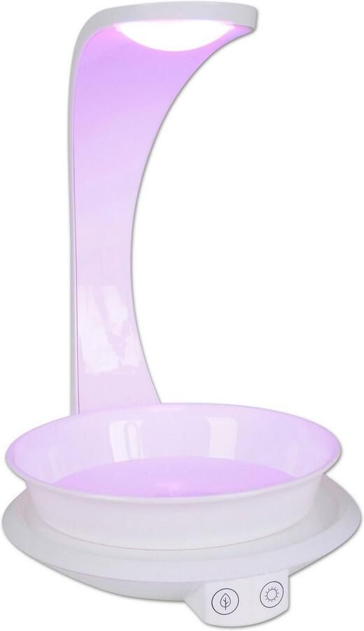 Näve Led-tafellamp Grow Light Groeilamp plantenlicht (paars) en neutraal wit USB-kabel (1 stuk) - Foto 4