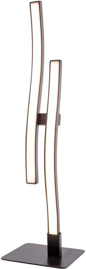 Näve Led-tafellamp Onda Tafellamp warmwit H: 44 cm 10W zwart-mat IP20 (1 stuk) - Foto 4