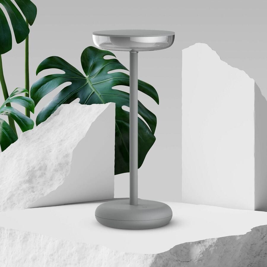 Näve Led-tafellamp Pasi dimbaar via aanraaksensor geheugenfunctie accu usb-c-oplaadkabel (1 stuk)