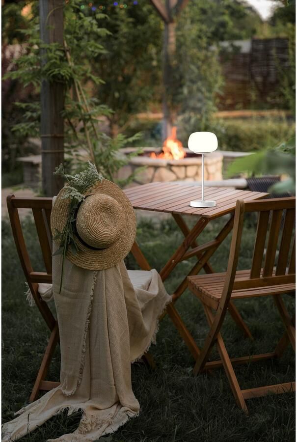 Näve Led-tafellamp Pina Oplaadbare accu USB Type C incl. kabel 100cm touch dimbaar - Foto 3