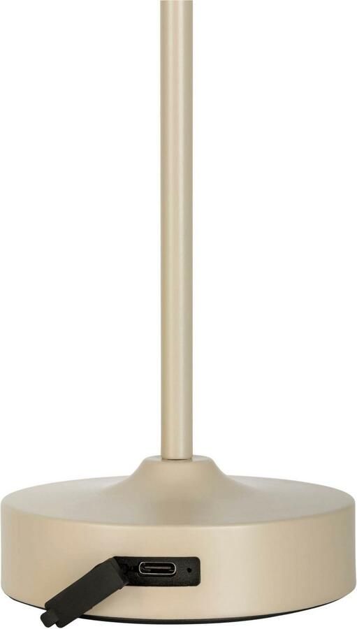 Näve Led-tafellamp Pina Oplaadbare accu USB Type C incl. kabel 100cm touch dimbaar - Foto 3