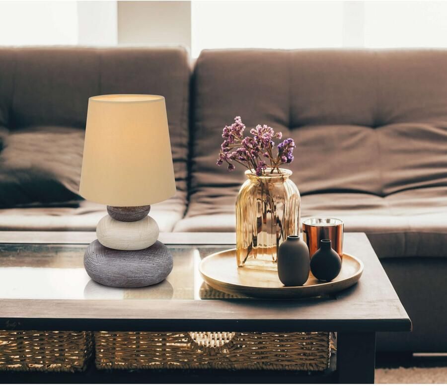 Näve Led-tafellamp Stoney Aansluitkabel: ca. 130 cm (1 stuk) - Foto 2