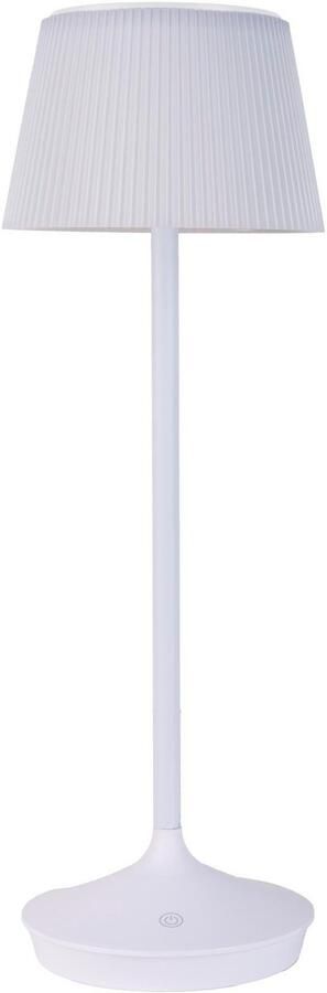 Näve Led-tafellamp Zonne-lamp acculamp "EMMI" Zonne-energie accubedrijf CCT aanraaksensor accutafellamp (1 stuk) - Foto 6