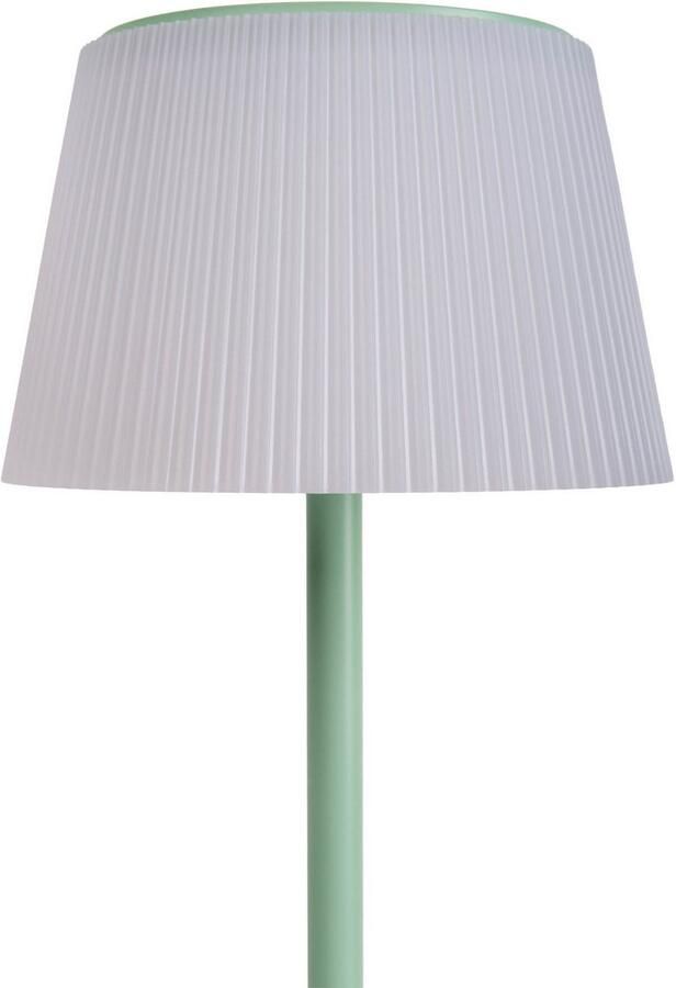 Näve Led-tafellamp Zonne-lamp acculamp "EMMI" Zonne-energie accubedrijf CCT aanraaksensor accutafellamp (1 stuk) - Foto 2