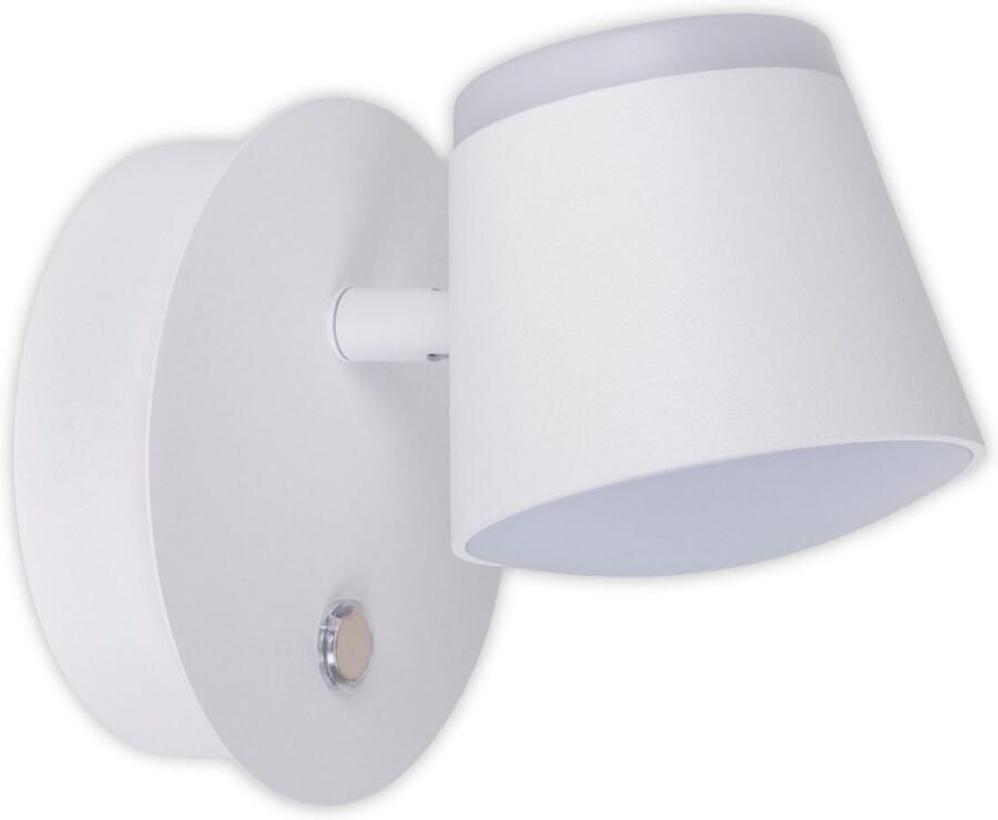 Näve Led-wandlamp Tondo magnetisch batterij opladen via usb-c kabel dimbaar per touch geheugen (1 stuk) - Foto 11