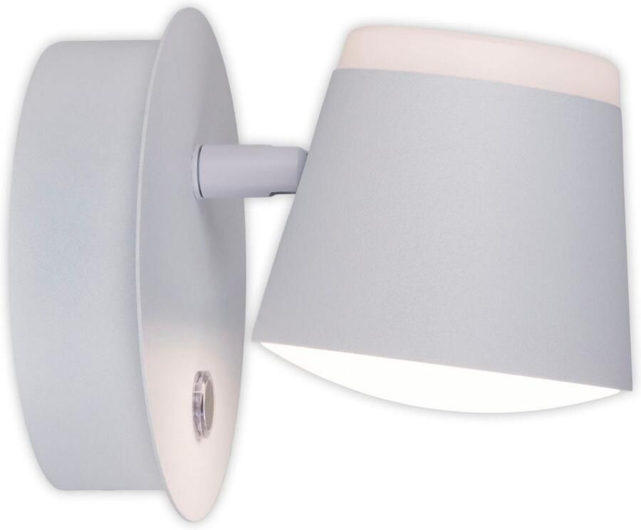 Näve Led-wandlamp Tondo magnetisch batterij opladen via usb-c kabel dimbaar per touch geheugen (1 stuk) - Foto 10