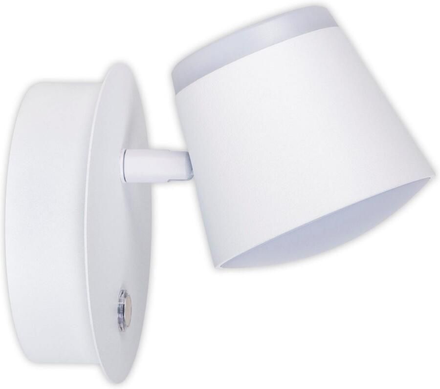 Näve Led-wandlamp Tondo magnetisch batterij opladen via usb-c kabel dimbaar per touch geheugen (1 stuk) - Foto 4