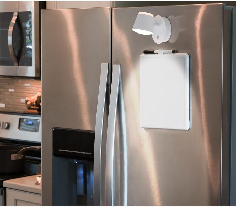 Näve Led-wandlamp Tondo magnetisch batterij opladen via usb-c kabel dimbaar per touch geheugen (1 stuk) - Foto 5