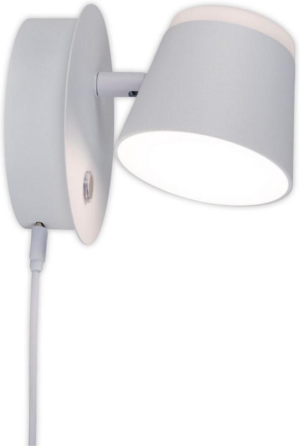 Näve Led-wandlamp Tondo magnetisch batterij opladen via usb-c kabel dimbaar per touch geheugen (1 stuk) - Foto 17