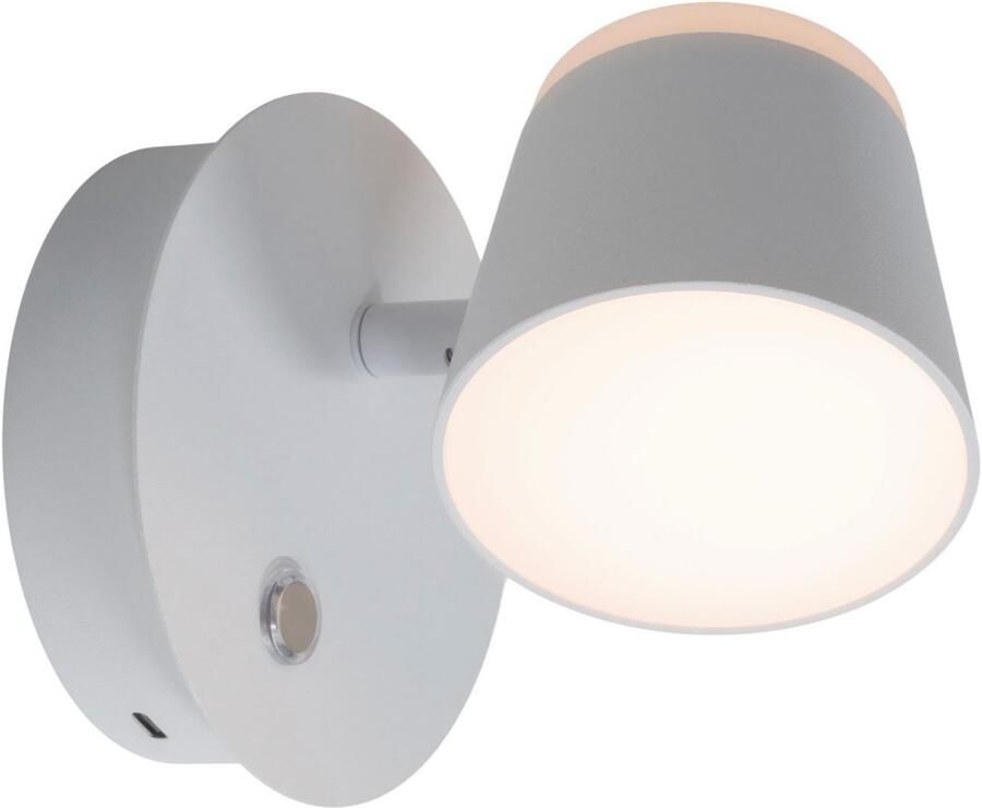 Näve Led-wandlamp Tondo magnetisch batterij opladen via usb-c kabel dimbaar per touch geheugen (1 stuk) - Foto 13