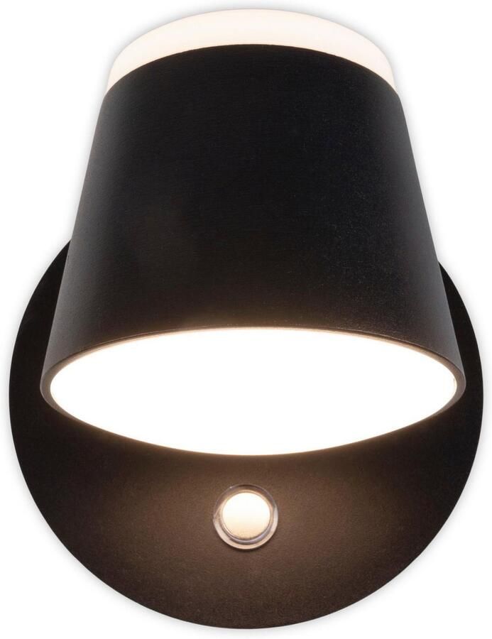 Näve Led-wandlamp Tondo magnetisch batterij opladen via usb-c kabel dimbaar per touch geheugen (1 stuk) - Foto 8