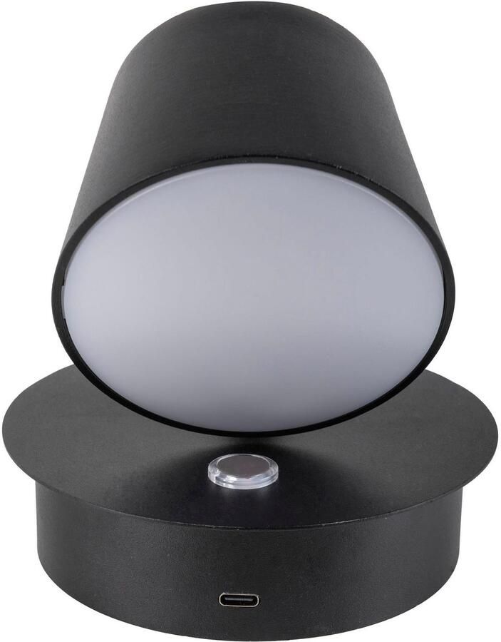 Näve Led-wandlamp Tondo magnetisch batterij opladen via usb-c kabel dimbaar per touch geheugen (1 stuk) - Foto 6