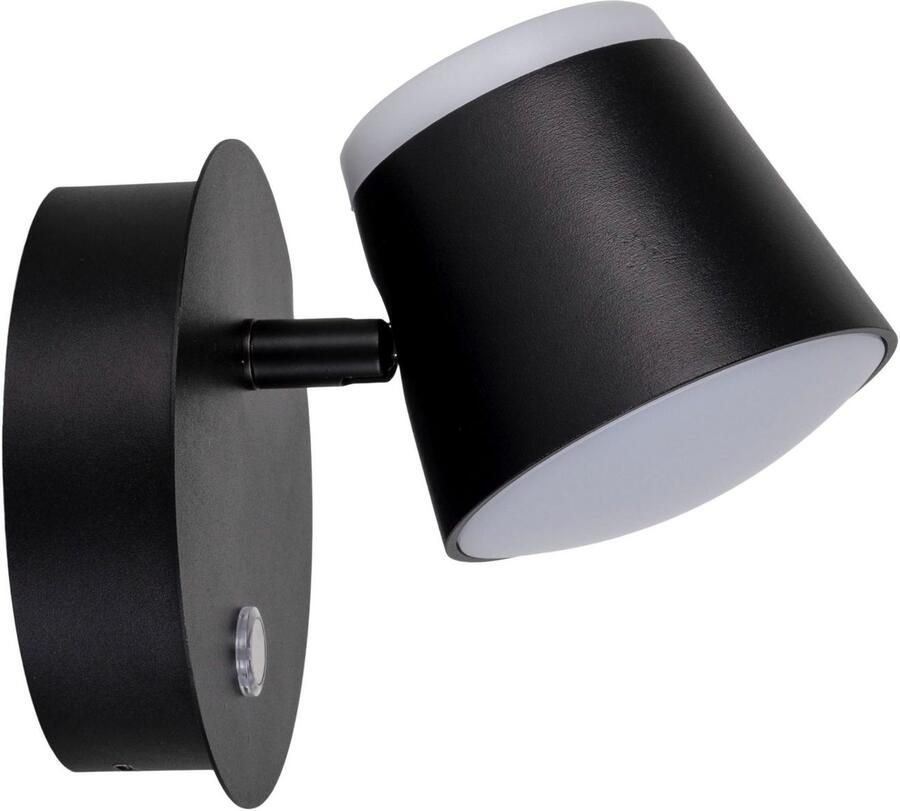 Näve Led-wandlamp Tondo magnetisch batterij opladen via usb-c kabel dimbaar per touch geheugen (1 stuk) - Foto 3