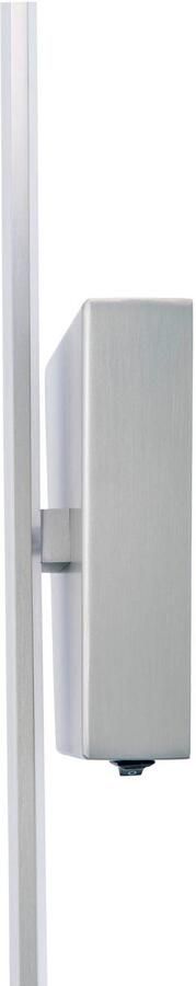 Näve Led-wandlamp Trevor nikkel-mat trapeziumvormig baldakijn incl. kantelschakelaar hoogte 62 cm (1 stuk) - Foto 3