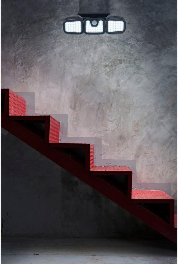 Näve Ledsolarlamp Pacita Wandlamp dimbaar in 3 standen sensor dimschakelaar (1 stuk) - Foto 3