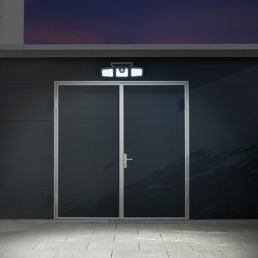 Näve Ledsolarlamp Pacita Wandlamp dimbaar in 3 standen sensor dimschakelaar (1 stuk) - Foto 2
