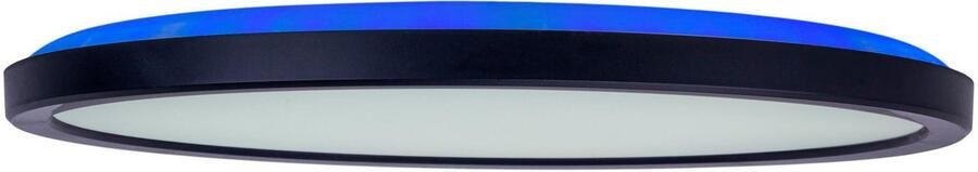 Näve Plafondlamp LED "CARLO" met RGB-achtergrondverlichting D: 29 3 cm Dimbaar met geheugenfunctie kleurwisselaar en nachtlichtfunctie (2 stuks) - Foto 9