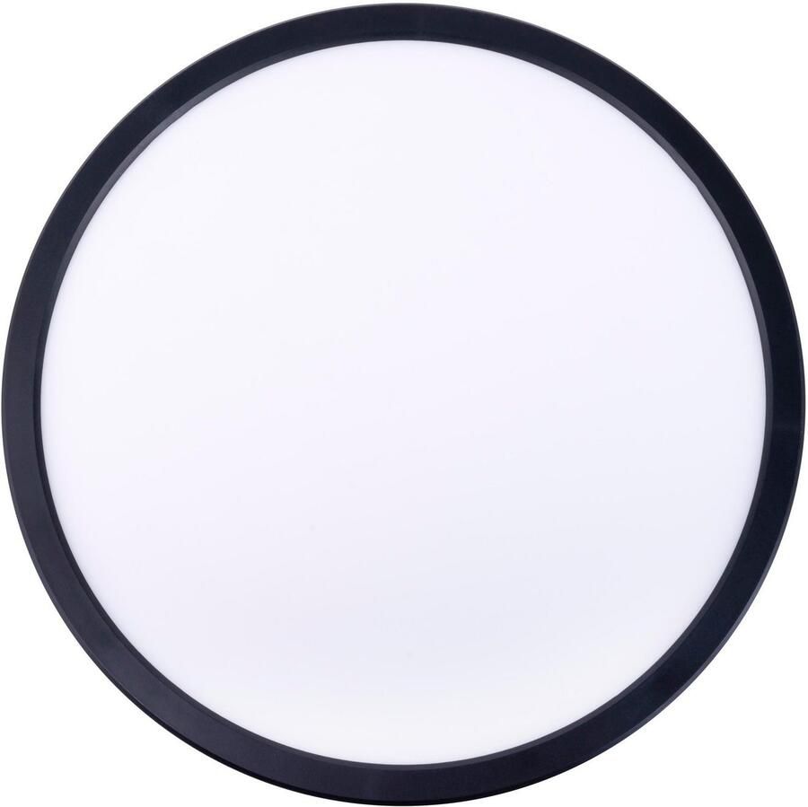 Näve Plafondlamp LED "CARLO" met RGB-achtergrondverlichting D: 29 3 cm Dimbaar met geheugenfunctie kleurwisselaar en nachtlichtfunctie (2 stuks) - Foto 2