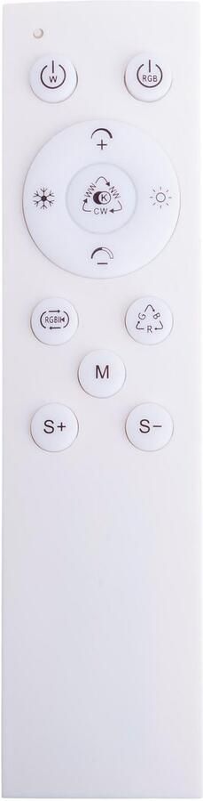 Näve Plafondlamp LED "CARLO" met RGB-achtergrondverlichting D: 54 cm Dimbaar met geheugenfunctie kleurwisselaar en nachtlichtfunctie (2 stuks) - Foto 6