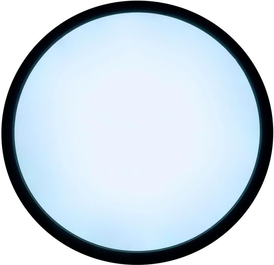 Näve Plafondlamp LED "CARLO" met RGB-achtergrondverlichting D: 29 3 cm Dimbaar met geheugenfunctie kleurwisselaar en nachtlichtfunctie (2 stuks) - Foto 3