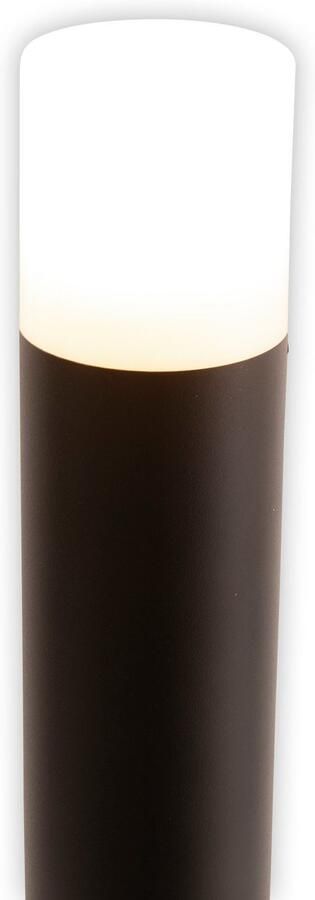 Näve Sokkellamp Torcia Aluminium zwart 1 x E27 excl. lampen IP44 hoogte 80 cm (1 stuk) - Foto 2