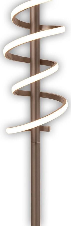 Näve Staande ledlamp Belleza Ganglamp warmwit H: 140 cm 27W zilverkleurig IP20 dimbaar (1 stuk) - Foto 6