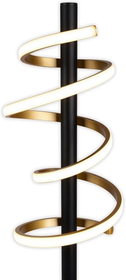 Näve Staande ledlamp Belleza Touchschakelaar warmwit 15W 3-traps dimbaar hoogte: 140 cm (1 stuk) - Foto 3