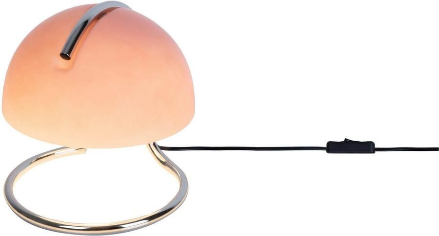 Näve Tafellamp Burano halfronde glazen kap 1x e27 snoer zwart 150cm (1 stuk) - Foto 5