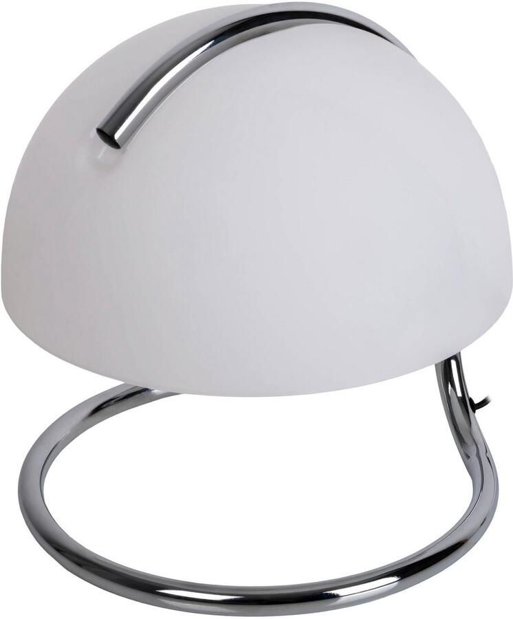 Näve Tafellamp Burano halfronde glazen kap 1x e27 snoer zwart 150cm (1 stuk) - Foto 5