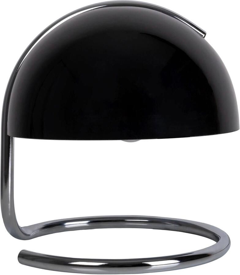 Näve Tafellamp Burano halfronde glazen kap 1x e27 snoer zwart 150cm (1 stuk) - Foto 3