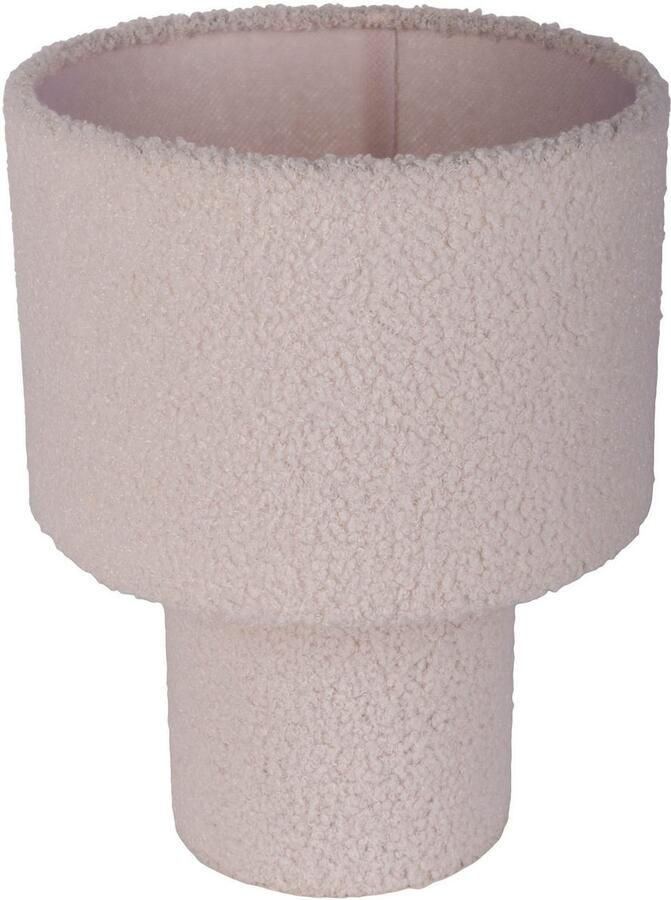 Näve Tafellamp Fluffy pluche bekleding h:31cm d:23cm toevoer met schakelaar e27 (1 stuk) - Foto 3