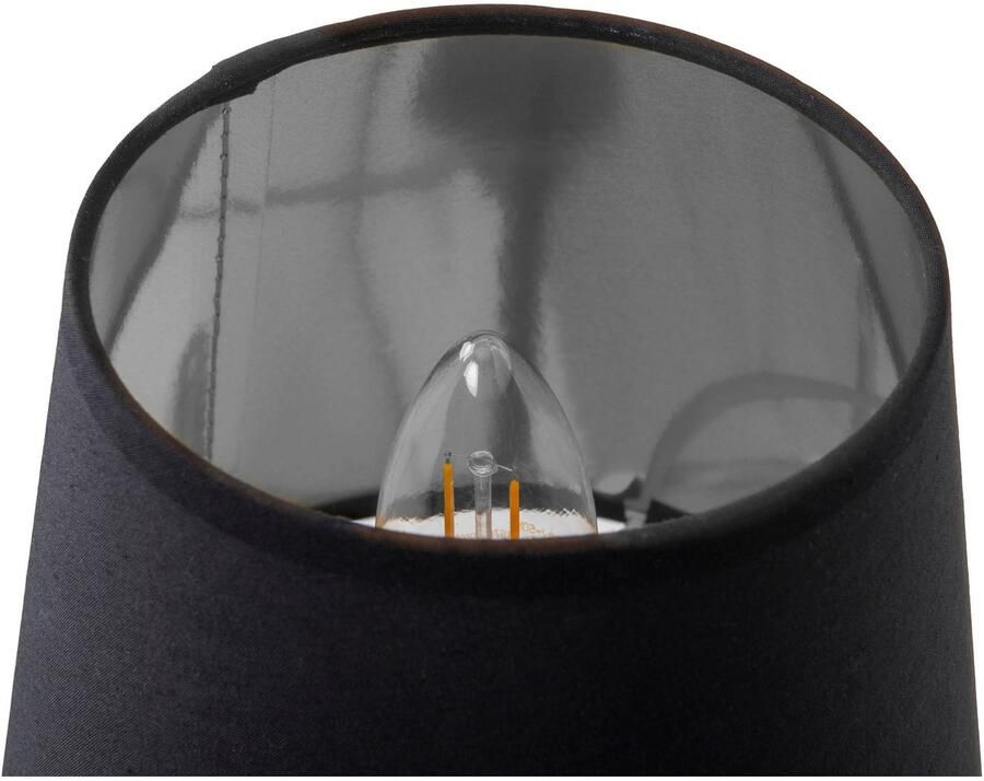 Näve Tafellamp Helge Hase Paashaas keramische voet zwarte textielkap Pasen tafellamp (1 stuk) - Foto 2