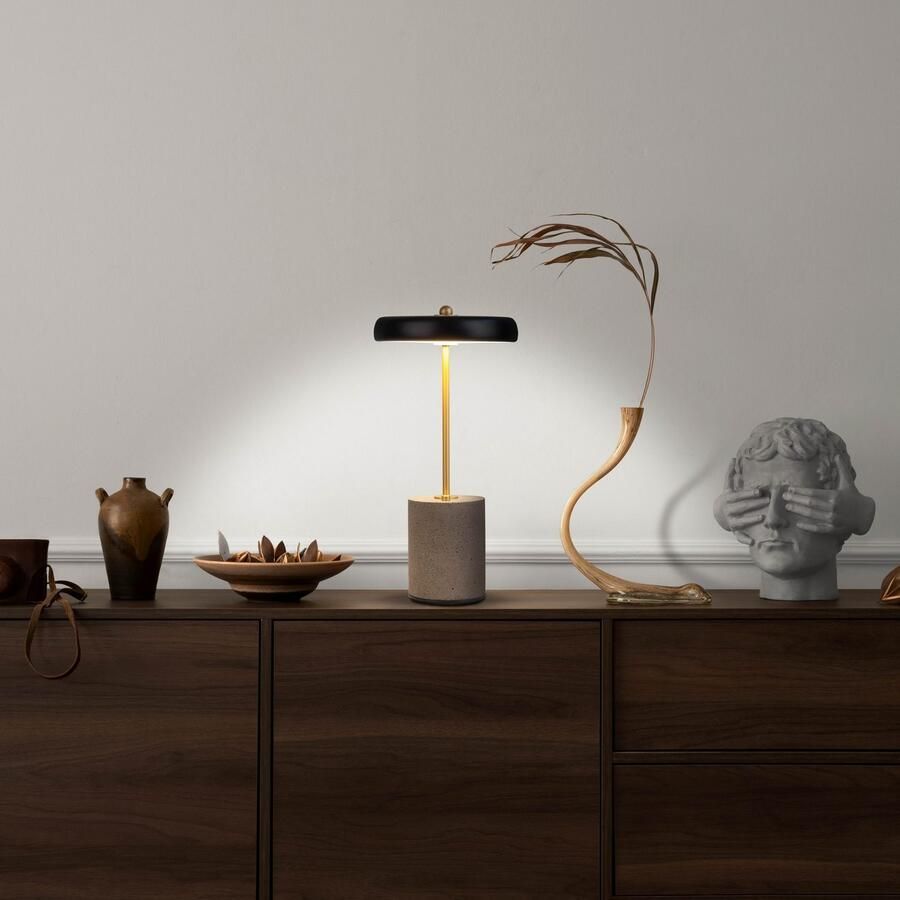 Näve Tafellamp SETA tafellamp H: 30 cm Dimbaar via aanraaksensor (1 stuk)